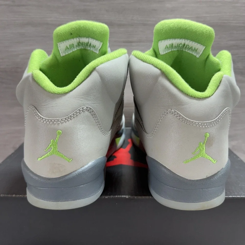 Size 7 (GS) - Jordan 5 Retro 2022 Mid Green Bean W/ OG Box DQ3734-003
